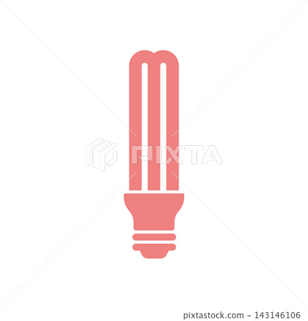 Economical Light Bulb Icon Vector Template Economical Light Bulb Icon Vector Template 143146106