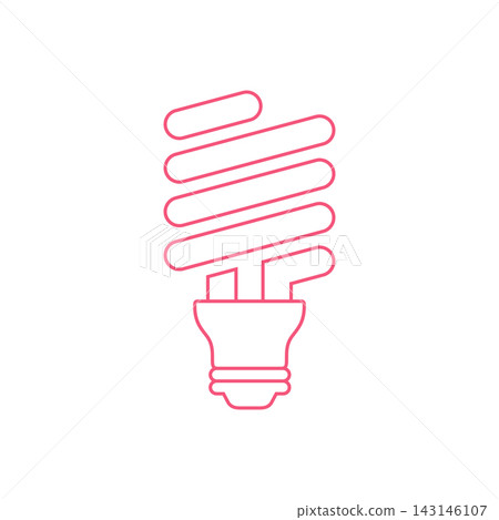Economical Light Bulb Icon Vector Template Economical Light Bulb Icon Vector Template 143146107