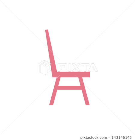 Chair Icon Vector Template illustration design Chair Icon Vector Template illustration design 143146145
