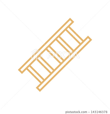 Ladder Icon Vector Template Illustration Design 143146378