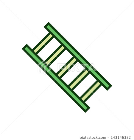 Ladder Icon Vector Template Illustration Design 143146382