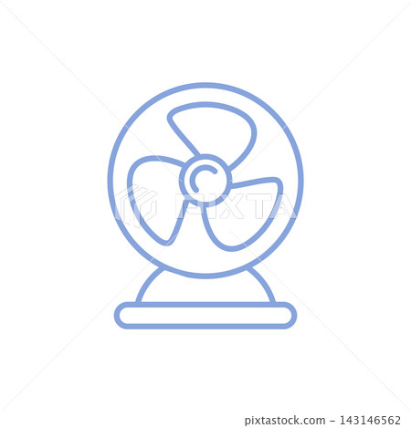 Fan Icon Vector Template Illustration Design Fan Icon Vector Template Illustration Design 143146562