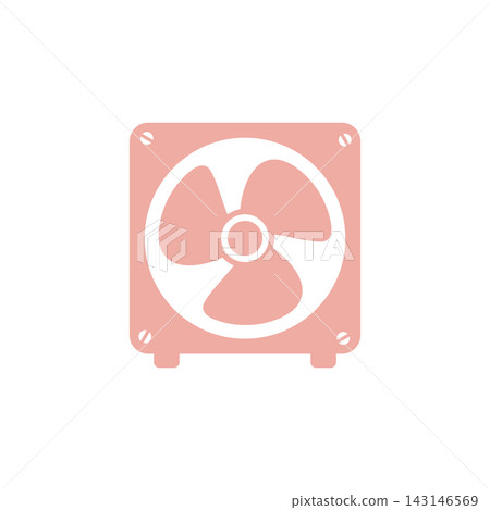 Fan Icon Vector Template Illustration Design Fan Icon Vector Template Illustration Design 143146569
