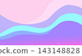 Abstract vaporwave background with smooth gradient layers for modern design and creative projects 143148828