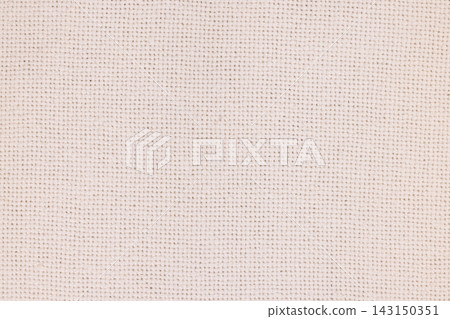 Beige natural linen fabric textile woven background texture Beige natural linen fabric textile woven background texture 143150351
