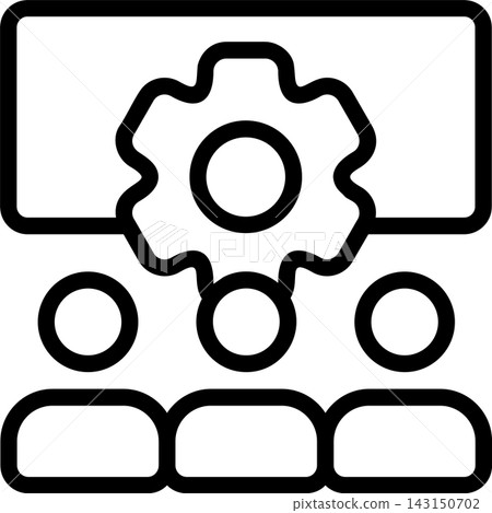 Team Management Modern and Creative Icon Team Management Modern and Creative Icon 143150702
