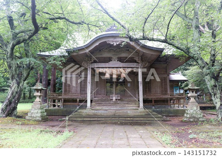 Yurahime Shrine, Worship Hall, Oki Islands, Dozen Islands, Nishinoshima Island, Shimane Prefecture Yurahime Shrine, Worship Hall, Oki Islands, Dozen Islands, Nishinoshima Island, Shimane Prefecture 143151732