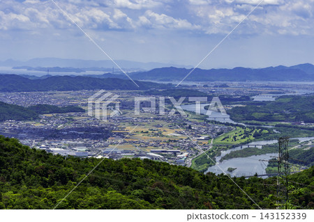 Bizen, east bank of the Yoshii River, from Osafune-cho to Oku-cho, Akaiwa City, Okayama Prefecture Bizen, east bank of the Yoshii River, from Osafune-cho to Oku-cho, Akaiwa City, Okayama Prefecture 143152339