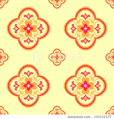 Hand-drawn Seamless Warm Cream Tile Pattern for Delicate Nursery Textile Wallpaper Print Hand-drawn Seamless Warm Cream Tile Pattern for Delicate Nursery Textile Wallpaper Print 143152377