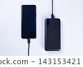 Mobile battery for digital devices (white background) 143153421