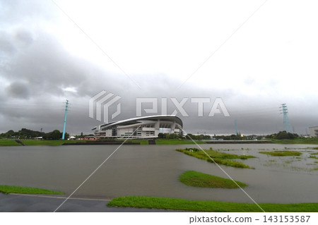 Saitama Stadium, Daimon Kamiike Reservoir Plaza Saitama Stadium, Daimon Kamiike Reservoir Plaza 143153587