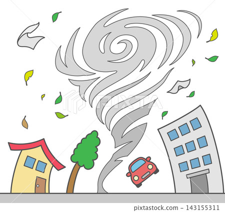 Tornado icon Tornado icon 143155311