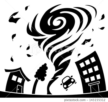 Tornado icon Tornado icon 143155312