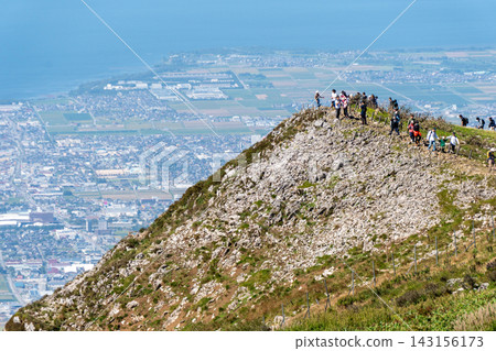 A breathtaking panoramic view from the summit of Mount Ibuki. A breathtaking panoramic view from the summit of Mount Ibuki. 143156173