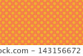 Round polka dot pattern, orange-yellow autumn colors Round polka dot pattern, orange-yellow autumn colors 143156672