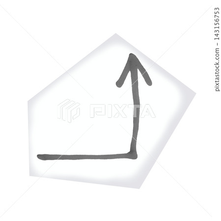 13 monochrome arrow stickers drawn with watercolor markers 13 monochrome arrow stickers drawn with watercolor markers 143156753