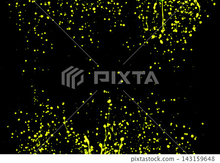 Neon yellow paint erupting in droplet and line up spike. Bright fluorescent green liquid water explosion over black background isolated. Paint liquid bright neon yellow eruption explode sticky spike Neon yellow paint erupting in droplet and line up spike. Bright fluorescent green liquid water explosion over black background isolated. Paint liquid bright neon yellow eruption explode sticky spike 143159648