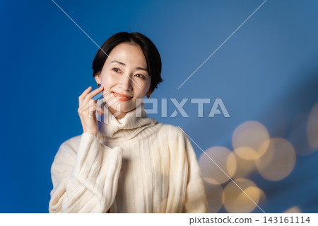 美麗，女性，閃耀 143161114