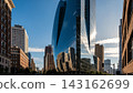 skyscrapers in business district 143162699