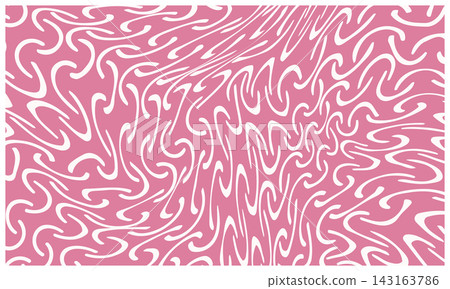 Abstract white rounded shape on pink background. Abstract white rounded shape on pink background. 143163786