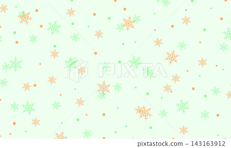 Light green, red vector texture with colored snowflakes. Light green, red vector texture with colored snowflakes. 143163912