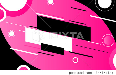 Gradient pink banner background. 143164123