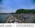 [Kanagawa] Yokohama city clamming scenery 143164922