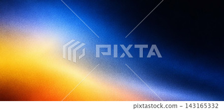 Abstract Blue Yellow Orange Gradient Grainy Texture Background Abstract Blue Yellow Orange Gradient Grainy Texture Background 143165332