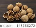 Walnuts in their shells 143166272