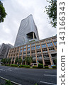 The exterior of Tokyo Midtown Hibiya as seen from in front of Hibiya Park. 143166343