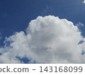 Blue sky and white clouds of Kemigawa beach 143168099