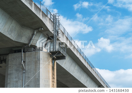 Blue sky and highway inspection road Blue sky and highway inspection road 143168430