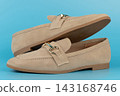 Classic brown woman shoes 143168746