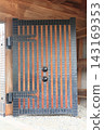 Old gate door 143169353