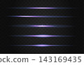 Purple Line Flare - Light Vector Effect Set 143169435