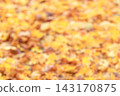Autumn background blurred orange 143170875