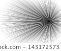Effect lines used to express urgency or speed. A material used in manga. 143172573