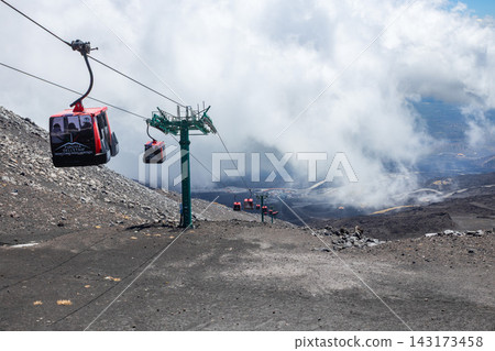 Mount Etna or Etna Volcano near Catania city, Sicily Mount Etna or Etna Volcano near Catania city, Sicily 143173458
