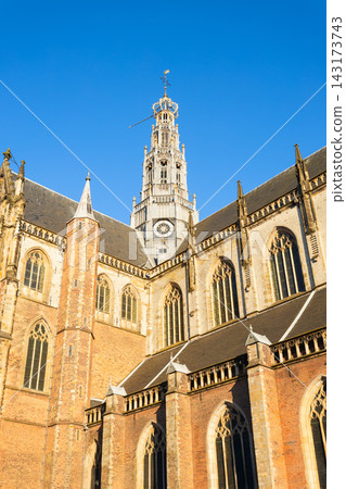 St. Bavokerk Church in Haarlem city, Netherlands St. Bavokerk Church in Haarlem city, Netherlands 143173743