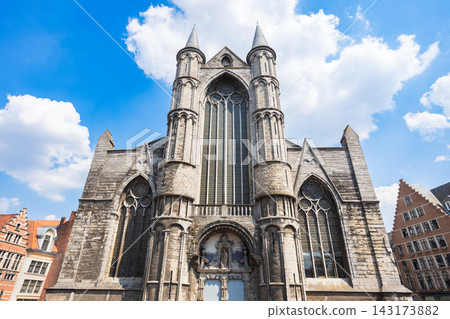 Saint Nicholas Church or Sint Niklaaskerk in Ghent, Belgium 143173882
