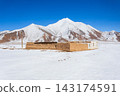 Beauty Pamir mountains near Murghab, the highest town in Tajikistan 143174591
