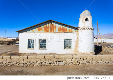 Mosque in Karakul village, Murghab region of Tajikistan Mosque in Karakul village, Murghab region of Tajikistan 143174597