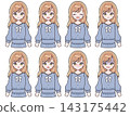 [Formal Dress] Female Expression Variation Set (Upper Body & Icons) 143175442