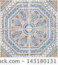 Traditional Portuguese glazed tiles 143180131