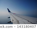 View from the airplane window 143180407