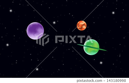 Dark black vector pattern with galaxy with stars. Dark black vector pattern with galaxy with stars. 143180998