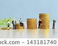 Business professionals who consider investments and costs 143181740