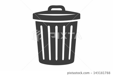 Trash Can Icon Vector Illustration Trash Can Icon Vector Illustration 143181788