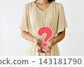Young woman with doubts 143181790