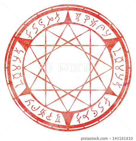 Magic circle (red) Magic circle (red) 143181810